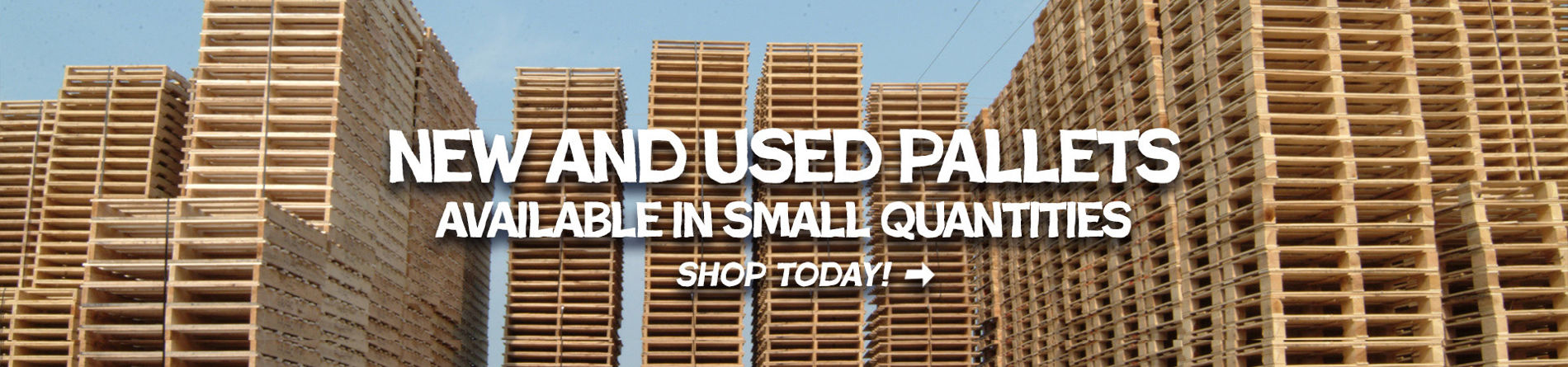 new pallets, used pallets, recycled pallets, small quantity order pallets, wooden pallets, refurbished pallets, wooden pallets